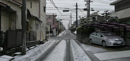 雪の避難路 (5)