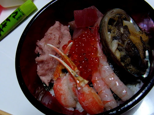 海鮮丼 (1)