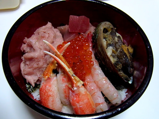 海鮮丼 (3)