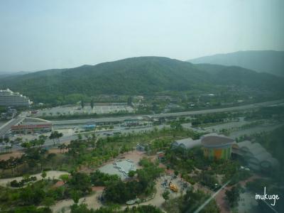 慶州タワー 北東方面