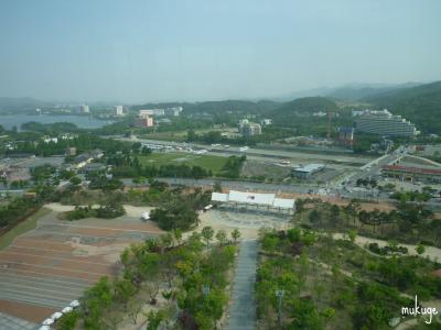 慶州タワー 北方面
