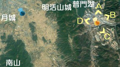 慶州の地図