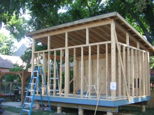 How To Build A Slant Roof - How to learn DIY building Shed 