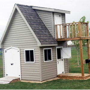 Shed |Plans For Shed With Playhouse | How To Build Amazing DIY Outdoor