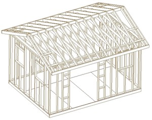 12 X 16 Shed Plans Free - How to learn DIY building Shed Blueprints - Shed