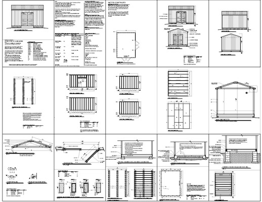 12 x 16 shed plans free - how to learn diy building shed