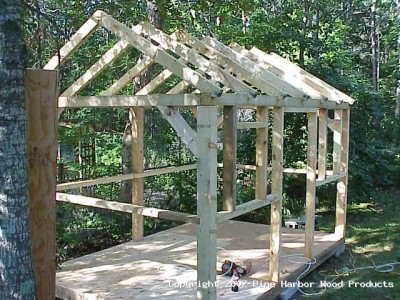 how to build a shed floor for a 10x10 gable shed