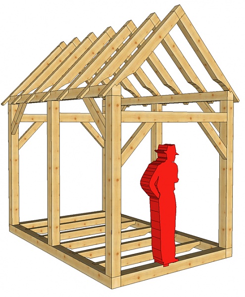 Free 8 X 6 Shed Plans - How to learn DIY building Shed 