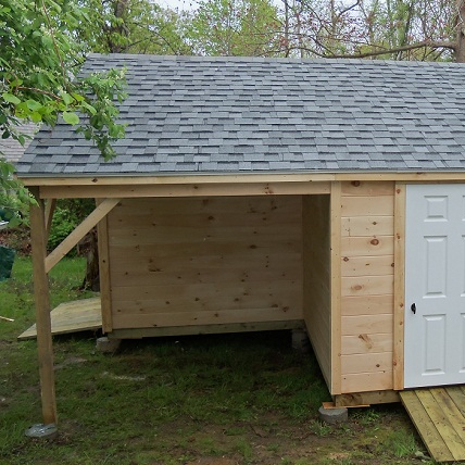 How To Build A 16 By 20 Post Shed - How to learn DIY building Shed ...