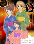 絵 夏祭り