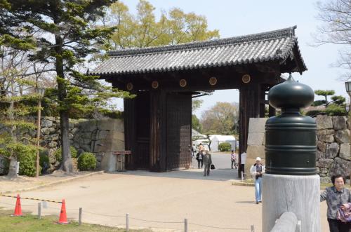 大手門。