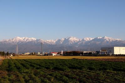 帰路、毛勝三山~剱岳~剱御前~大日岳-121125(日).