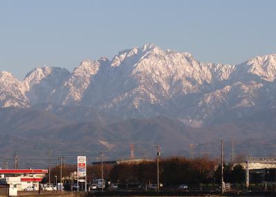 帰路、剱岳-121125(日).