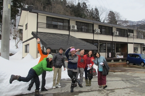 風吹荘にて -20140125(土)