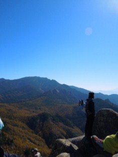 山頂から