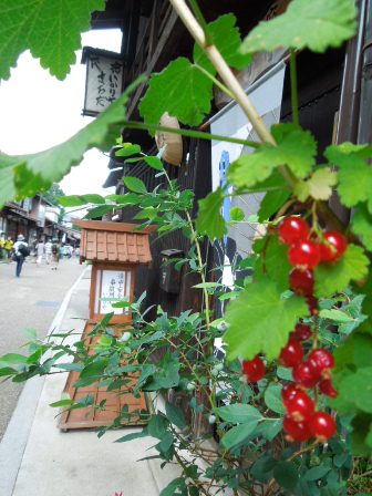 奈良井宿にて