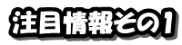 注目ネタその1