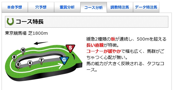 コース情報(アナログ)