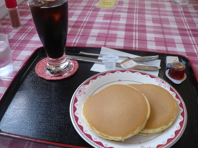ホットケーキセット