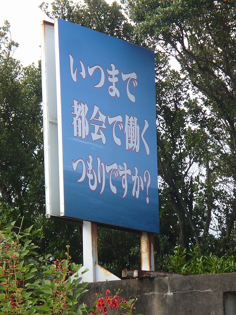 いつまで都会で働くつもりですか?