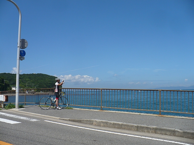 大川トンネルと大川峠の合流地点