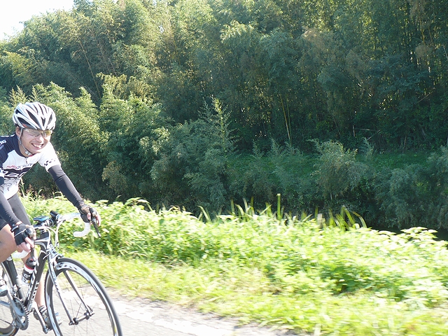 強力馬力自転車屋の有田支部長ヤシさん