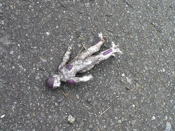 行き倒れたベジータ様