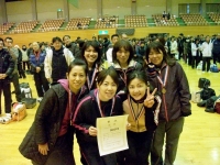 女子1位