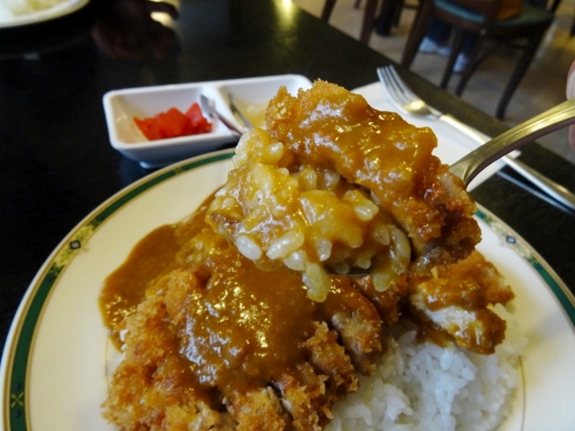 ピーコック カツカレー いただきます