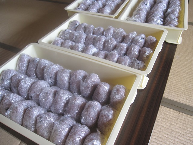 秋葉大祭 黒豆おにぎり