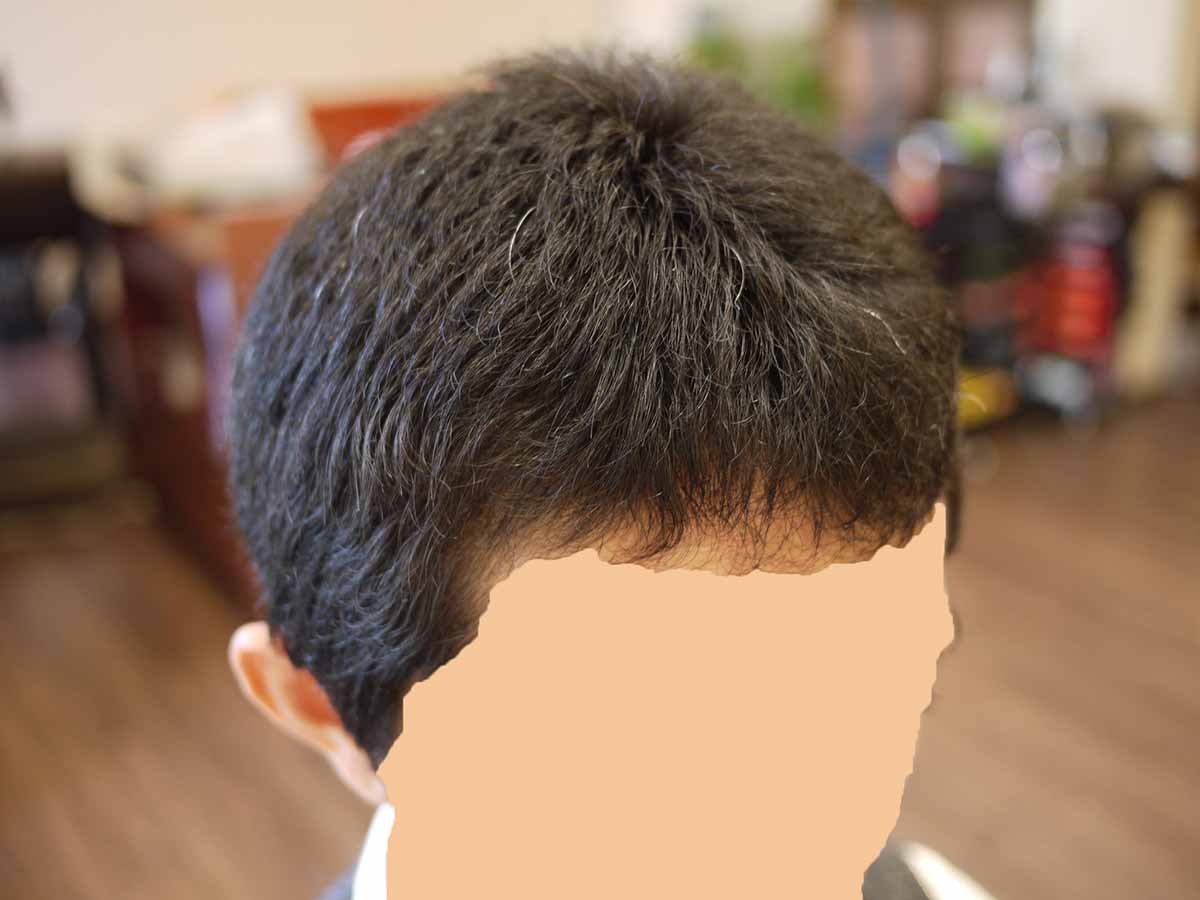 縮毛矯正 神戸 男性