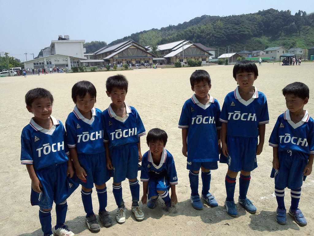 平成24年7月29日練習試合十津三里1年