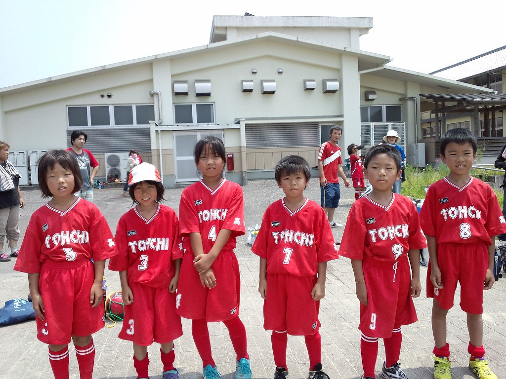 平成24年7月29日練習試合十津三里3年