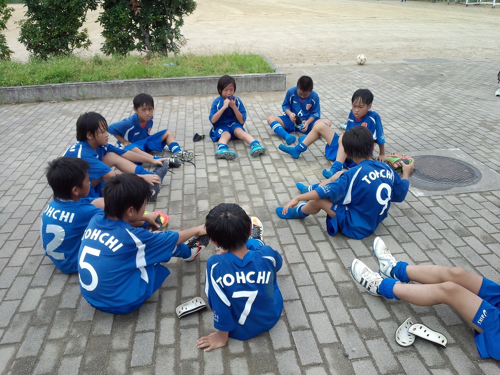 十市少年サッカークラブ 5年生 練習試合 十津三里 北陵