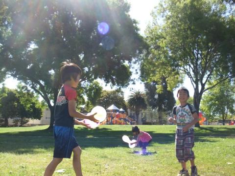 今日も元気に公園遊び