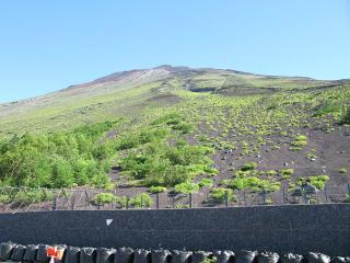 快晴の富士山
