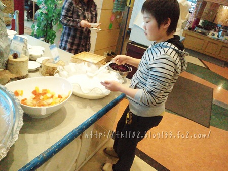 朝食バイキング H25.1.6