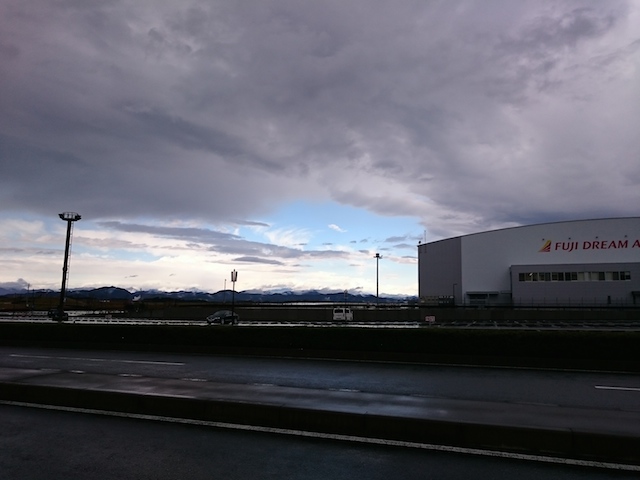 静岡空港西の空