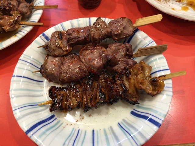 タンハツと鶏皮