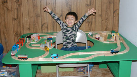 Download Train Toy Model Train Table Plans Free Design Layout Plans PDF Download for Sale.