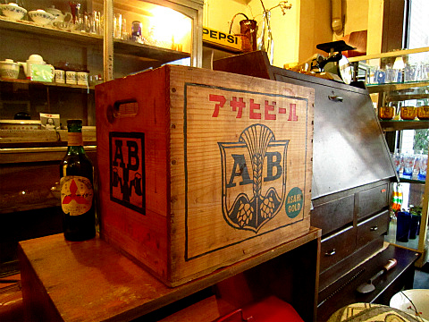 アサヒビール木箱