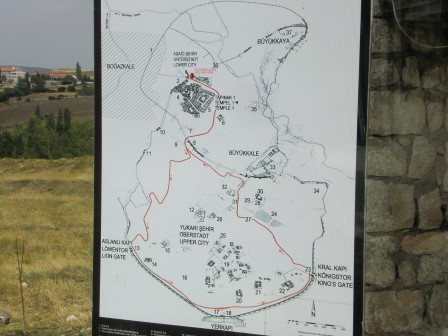旅レポート トルコ ボアズカレ ハットゥシャ遺跡