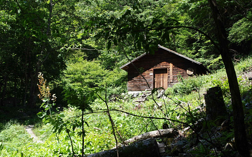 ウソッコ沢小屋