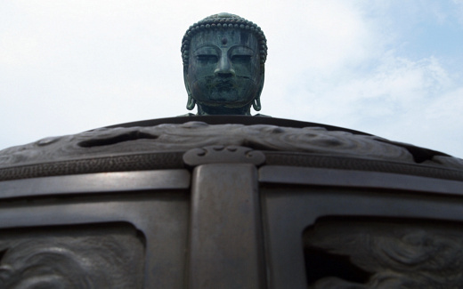 鎌倉大仏の顔