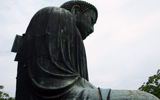大仏の背中