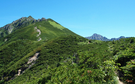 西穂高岳独標へてくてく