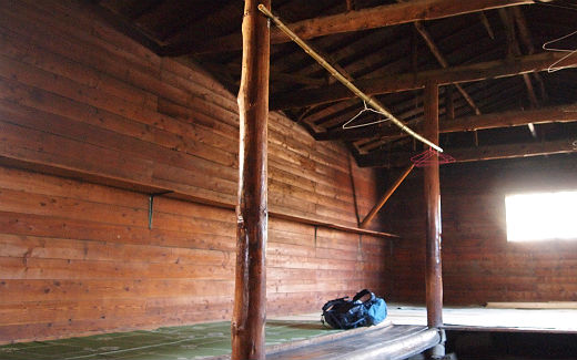 富士見平小屋の部屋