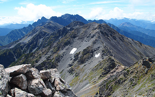穂高連峰