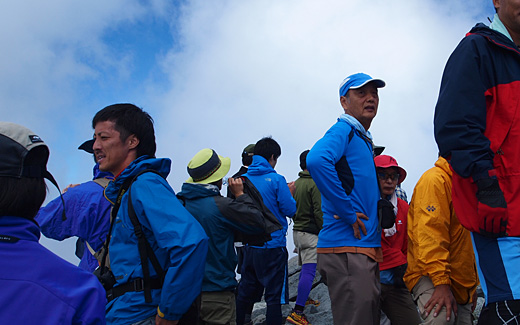 槍ヶ岳山頂