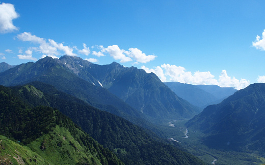 上高地や穂高連峰